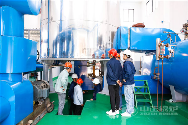 楚雄50吨燃油热水锅炉厂家 中正锅炉系统配备多种节能设备